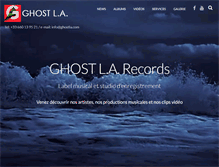 Tablet Screenshot of ghostla.com